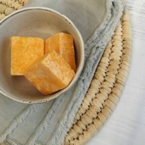 Amberblokje orange