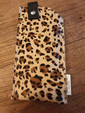 Brillenhoesje panterprint