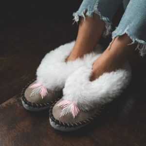 Dames pantoffel sheepers diverse maten