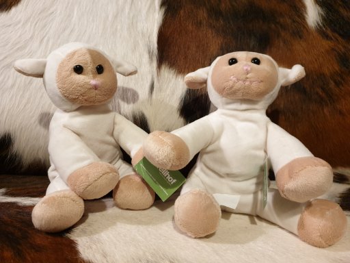 Knuffel schaapje wit