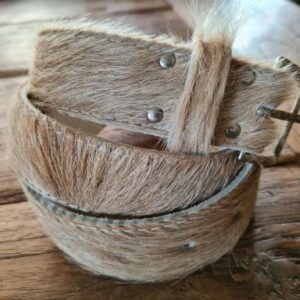 Koeienhuid riem 95 cm nr 11
