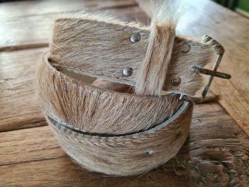 Koeienhuid riem 95 cm nr 11