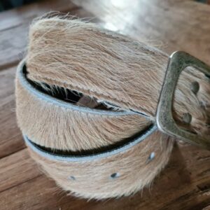 Koeienhuid riem 95 cm nr 16