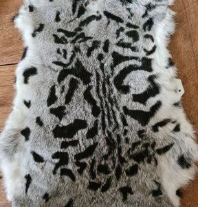 Konijnenvacht grijs civet