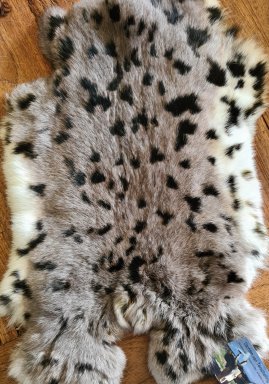 Konijnenvacht "Bengal" grijs 3