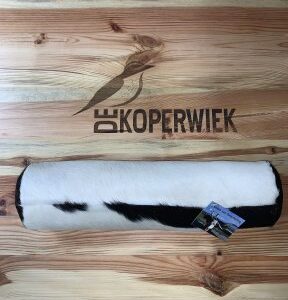 Kussen rol zwart/wit