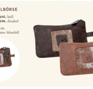 Sleutelhanger leder donker