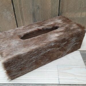 Tissuebox bruin