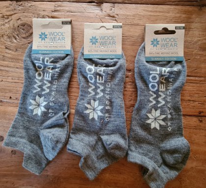 Woolwear footies grijs 43/46