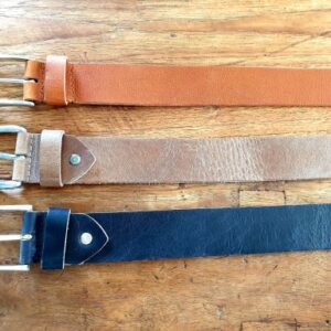 leren riem zwart